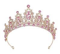 Crowns for Women, Tiaras for Women Sparkling Crystal Queen Crowns Princess Tiara Bride Hair Accessori per il compleanno di Halloween Cosplay Christmas Party Gifts