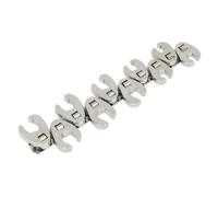 Crow's Piede Chiave Set 10pc Dado Svasato 1cmSq Drive Metrico S0845 Sealey Nuovo