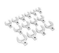 Crows Piedi Chiave a Forchetta Set 14pc 1.3cmSq Guida Metrica - Sealey S01109