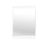 Croxley specchio da parete, cornice di metallo, rettangolare, 70 x 50 cm
