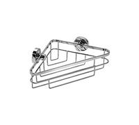 Croydex Flexi-Fix Brockham ruggine Corner, colore: argento