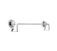 Croydex Flexi Fix Camberwell doppio gancio, colore: Argento, Chrome, taglia unica