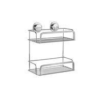 Croydex, mensole da doccia, acciaio, argento, taglia unica