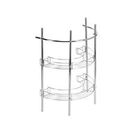 Croydex, Mensole per lavandino cromate Waschbecken-Unterschrank verchromt