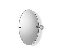 Croydex Pebble super morbido tappetino da bagno in memory foam con retro antiscivolo, Vetro, Chrome, 9.8 x 45.8 x 45.8 cm
