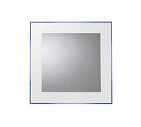 Croydex-Specchio Illuminato Oakley, in Metallo, Colore: Bianco
