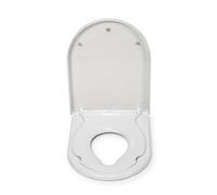 Croydex WL112322H - Sedile WC Hilier, colore: Bianco