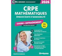 CRPE Mathématiques: Epreuve écrite d'admissibilité