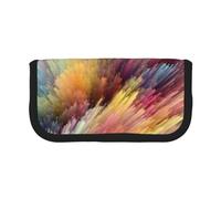 CRPPSYYR Dream colorato stampato tela matita caso ufficio cancelleria organizzatore portatile matita caso