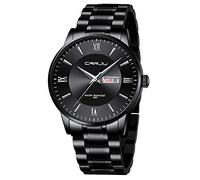 CRRJU Orologio da uomo minimalista casual di lusso con data automatica orologi moda business movimento giapponese orologio da polso al quarzo impermeabile per gli uomini acciaio inossidabile cinturino
