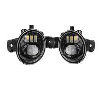 CRRYUQWWM 2 Pezzi Fendinebbia A LED Per Paraurti Anteriore Auto, Accessori Per Luci Diurne A LED, 30 W H11, Per Nissan Per Navara NP300 D23 2014-2020(Type 1 Dual Color)