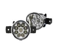 CRRYUQWWM 2 Pezzi Paraurti Anteriore Auto Con Fendinebbia A 9 LED Per Nissan Per Altima Sedan L33 2007-2017 Per Navara Per NP300 D23 2015-2020