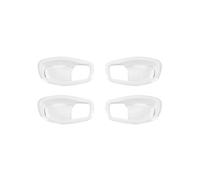 CRRYUQWWM Copertura Decorativa Per Maniglia Interna Della Portiera Dell'auto Per Jeep Per Renegade 2016 2017 2018 2019 2020 2021 2022 2023 2024, Accessori(Bianca)