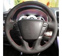 CRRYUQWWM Coprivolante per N&issan per Teana per Murano Z51 per Elgrand per Quest 2011 Coprivolante in Treccia per Auto Protezione per Volante(Black)