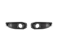 CRRYUQWWM Griglia Paraurti Anteriore Copertura Decorativa for Fendinebbia Anteriore Esterna in ABS for Jeep per Wrangler JL JT per Gladiator dal 2018 in Poi Accessori for Auto(Carbon Fiber Black)