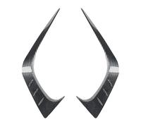 CRRYUQWWM Griglia Paraurti Anteriore per Civic 11a Generazione 2021-2023 Paraurti Anteriore Diffusore Spoiler Splitter Copertura di Protezione in ABS Nero Lucido in Fibra di Carbonio(Gloss Black)
