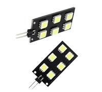 CRRYUQWWM Luci Interne Per Vano Piedi Per Auto Per A1 A3 A4 A5 Con Accessori Per Canbus 2 Pezzi(Ice blue)