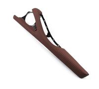 CRRYUQWWM Per Serie 5 F10 F11 F18 520 523 525 528 530 2010-2017 Sinistra Destra Lato Guida Bracciolo Porta Telaio Esterno In Pelle Staffa Di Supporto(Red Brown,RHD)