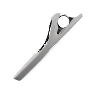 CRRYUQWWM Per Serie 5 F10 F11 F18 520 523 525 528 530 2010-2017 Sinistra Destra Lato Guida Bracciolo Porta Telaio Esterno In Pelle Staffa Di Supporto(Gray,LHD)