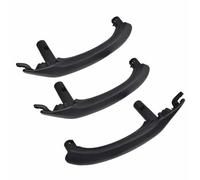 CRRYUQWWM Per X3 X4 F25 F26 2010-2016 Car Interior Door Bracciolo Pull Handle Copertura Esterna In Pelle Nera Set Completo(Black RHD)