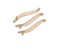 CRRYUQWWM Per X5 X6 F15 F16 2014-2018 3 Pezzi LHD Car Interior Door Inside Pull Handle Sets Replacement 51417292243 51417292244 (Beige)