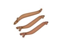 CRRYUQWWM Per X5 X6 F15 F16 2014-2018 3 Pezzi LHD Car Interior Door Inside Pull Handle Sets Replacement 51417292243 51417292244 (Marrone)
