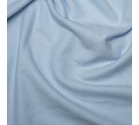 CRS Fur Fabrics, blu Tessuto in flanella di cotone Wincyette tinta unita, pallido, 1 m 105 cm x 100 cm, 1Mtr 105cm x 100cm