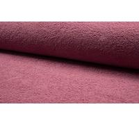 CRS Fur Fabrics Doppio Cotone Terry Tessuto Materiale - Rosa Antico