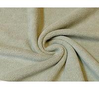 CRS Fur Fabrics Tessuto in pile sherpa in jersey fine, colore menta chiaro, 1 m, 150 cm x 100 cm, 1Mtr-150cm x 100cm