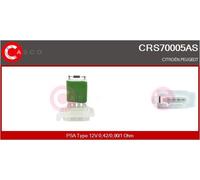 CRS70005AS CASCO Resistenza, Ventilatore abitacolo per CITROËN,PEUGEOT