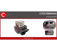 CRS70045AS CASCO Resistore addizionale, Elettromotore-Ventola radiatore per CITR