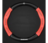 CRTATE Auto Coprivolante, per Suzuki Jimny 2018-2023 Antiscivolo Traspirante Copri Volante per Auto Durevole Confortevole Volante Protezione,C