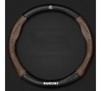 CRTATE Auto Coprivolante, per Suzuki Jimny 2018-2023 Antiscivolo Traspirante Copri Volante per Auto Durevole Confortevole Volante Protezione,B
