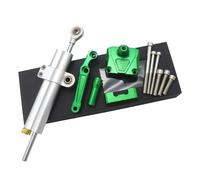 CRTQNS Accessori motociclette per Kawasaki EX250 per Ninja 250 2008 2009 2010 2011 2012 Kit di Montaggio in Alluminio per Ammortizzatore di Sterzo Regolabile per Moto Parti di Ricambio(Set 1)