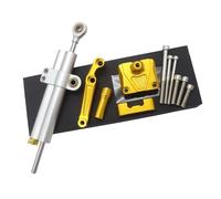 CRTQNS Accessori motociclette per Kawasaki EX250 per Ninja 250 2008 2009 2010 2011 2012 Kit di Montaggio in Alluminio per Ammortizzatore di Sterzo Regolabile per Moto Parti di Ricambio(Set 2)