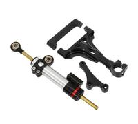 CRTQNS Accessori motociclette per Kawasaki Z1000 Z750 R Z750R 2003-2013 2012 2011 2010 Kit di Supporto per Staffa di Montaggio Ammortizzatore Sterzo Stabilizzatore Moto CNC Parti di Ricambio(2)