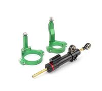 CRTQNS Accessori motociclette per Kawasaki ZX4R ZX4RR ZX-4R ZX-4RR ZX 4R 4RR 2023 2024 Moto CNC Alluminio Ammortizzatore di Sterzo Stabilizzatore Staffa di Montaggio Parti di Ricambio(Set 19)