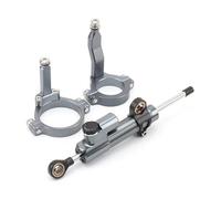 CRTQNS Accessori motociclette per Kawasaki ZX4R ZX4RR ZX-4R ZX-4RR ZX 4R 4RR 2023 2024 Moto CNC Alluminio Ammortizzatore di Sterzo Stabilizzatore Staffa di Montaggio Parti di Ricambio(Set 2)