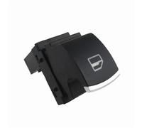 CRTQNS Per Skoda Per Fabia Per Combi Per Octavia Per Roomster 2004-2015 Interruttore Alzacristalli Elettrico Con Luce Rossa 5ND959857 5K4959857 5ND959855 Pulsante dell'interruttore(1-With Chrome)