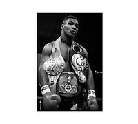 crttrs Poster su tela di Mike Tyson, decorazione artistica da parete per soggiorno, camera da letto, senza cornice, 30 x 45 cm