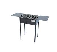 Cruccolini BA10 Barbecue Campagnolo a Carbone, Nero, 107x38.5x78 cm