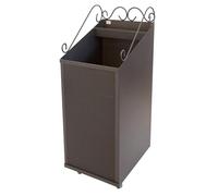 CRUCCOLINI CA007 CARRELLO PORTA LEGNA FORGIATO PER LEGNA/PELLET INE FERRO CON RUOTE