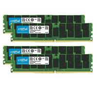 Crucial Bundle con 128 GB (4 x 32 GB) DDR4 PC4-21300 2666MHz RDIMM (4 x CT32G4RFD4266), doppia memoria registrata ECC