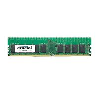 Crucial CT16G4RFD424A Memoria RAM da 16 GB, DDR4, 2400 MHz, ECC R, Nero