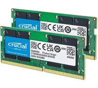 Crucial DDR4 32GB Kit SODIMM 3200 MHz (2×16 GB) CL22 - Memoria laptop/notebook Mini PC, compatibile con 2933 / 2666 MHz, modello CT2K16G4SFRA32A