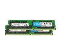 Crucial Kit 64GB 2x 32GB 2666MHz DDR4 ECC Rdimm CL19 Server Memory CT32G4RFD4266
