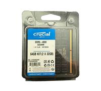 Crucial Memoria Laptop DDR5-4800 SO-DIMM 2x32GB RAM PC5-38400 64GB Nuova
