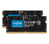 Crucial RAM DDR5 32GB Kit (2x16GB) 4800MHz SODIMM, Memoria per PC Laptop/Notebook, Mini PC, CL40 - CT2K16G48C40S5
