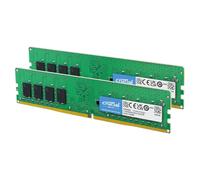 Crucial RAM DDR4 16GB Kit (8GBx2) 2400MHz CL17, Memoria PC - CT2K8G4DFS824A