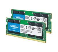 Crucial RAM DDR4 64GB Kit (2x32GB) 3200MHz SODIMM CL22, Memoria per PC Laptop/Notebook, Mini PC (o 2933MHz / 2666MHz) - CT2K32G4SFD832A